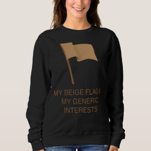 Camiseta Meu Sinalizador De Beige São Os Meus Interesses Ge