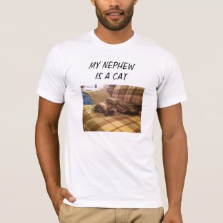 Camiseta Meu sobrinho é um gato