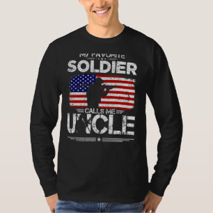 Camiseta Meu Soldado Favorito Me Chama De Bandeira American