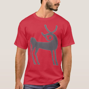 Camiseta Meu sonho e sonho veado com olhos amorosos