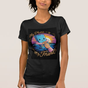 Camiseta Meu telefone é meu freund