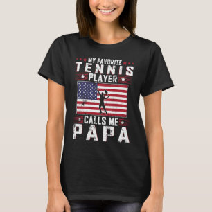 Camiseta Meu Tênis favorito me chama de Papai Dia Pai