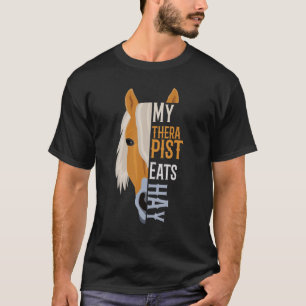 Camiseta Meu Terapista come Hay Haflinger Horse