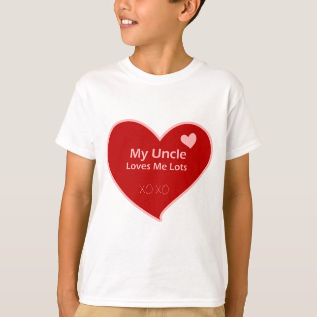 Camiseta Meu tio Amor Me Lote (Frente)