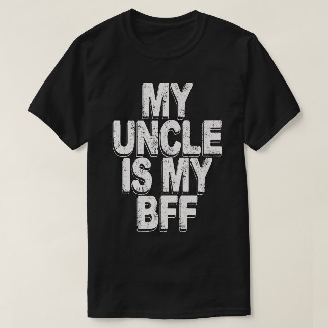 Camiseta meu tio é meu pai (Frente do Design)