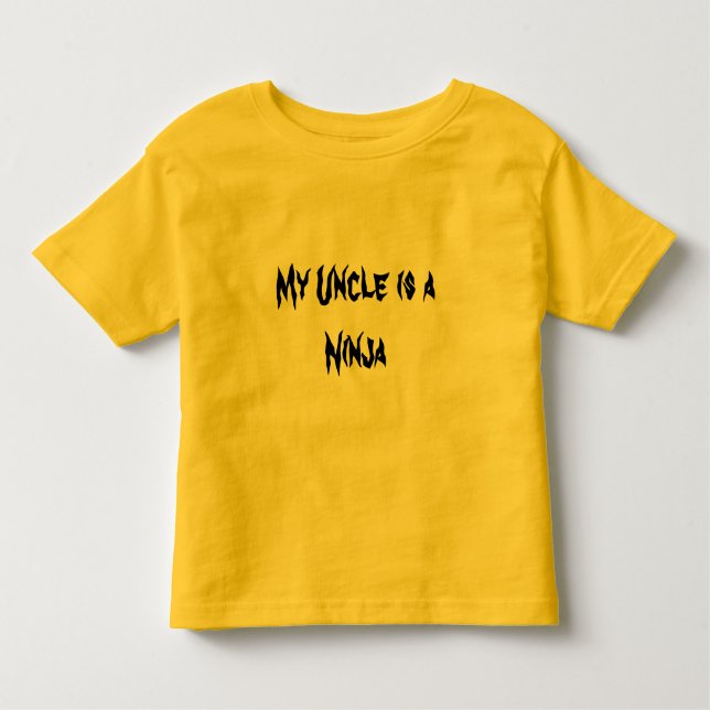 Camiseta Meu tio é um Ninja (Frente)