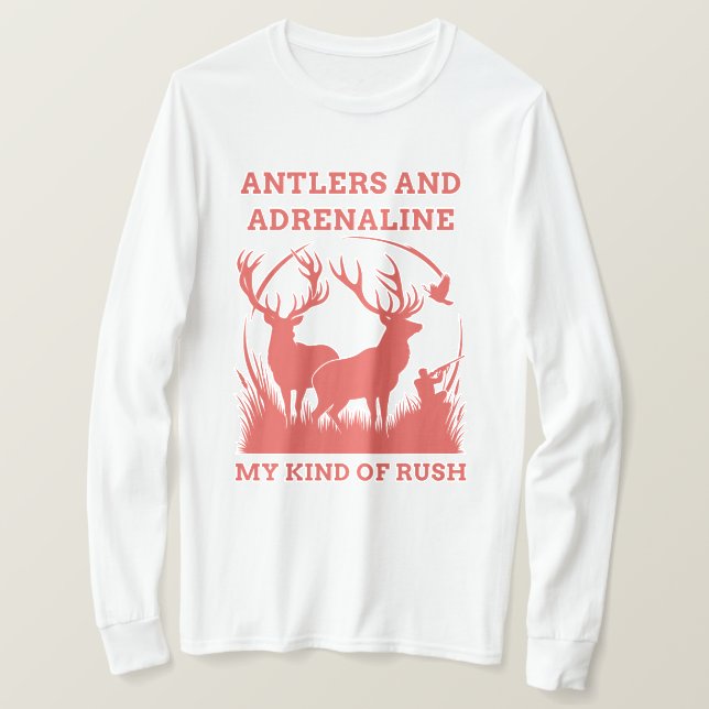 Camiseta Meu Tipo de Rush | Deer Hunting (Frente do Design)
