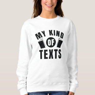 Camiseta Meu Tipo De Textos