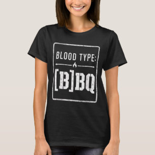 Camiseta Meu Tipo Sanguíneo É Churrasco Bbq