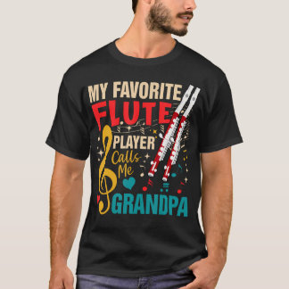 Camiseta Meu Tocador de Flauta Favorito Me Chama de Vovô An