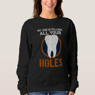 Camiseta Meu Trabalho é Preencher Todos os Seus Buracos Cit