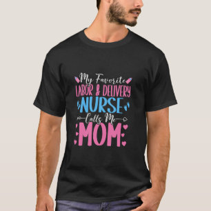 Camiseta Meu Trabalho Favorito e Entrega L d Enfermeiro Cal