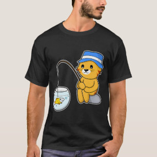 Camiseta Meu Traje de Pesca Sortudo - Peixe de Água Doce Ro