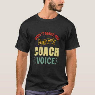 Camiseta Meu treinador de futebol de vôlei