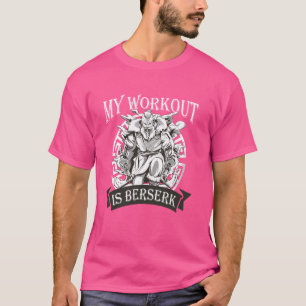 Camiseta Meu Treino É Berserk Valhalla Nórdico Fã Viking Fi