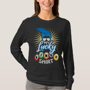 Camiseta Meu Troll Azul Bingo Meu Jogo Bingo Jogando