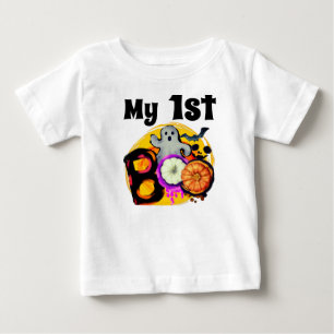 Camiseta Meu truque de fantasma do dia das bruxas de 1rua