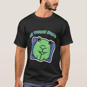 Camiseta Meu Tummy Machuca sapo triste engraçado Meme belly
