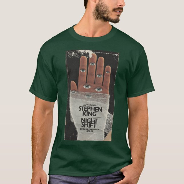 Camiseta Meu Turno da Noite Premium retrô (Frente)