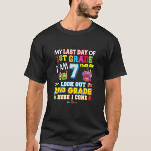 Camiseta Meu Último Dia De segundo Da Série 1rua Aqui Vim T