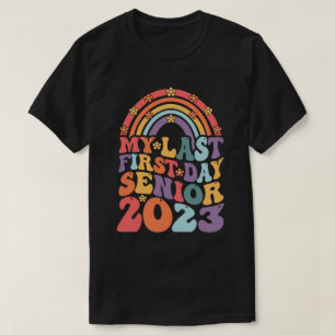 Camiseta Meu Último Mais velho Do Primeiro Dia De 2023 De V
