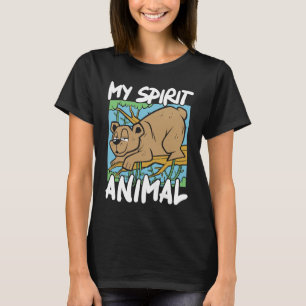 Camiseta Meu Urso Animal Espirituoso Sobreviveu Ao Urso Ani