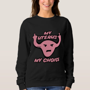 Camiseta Meu útero minha escolha feminista pró-escolha