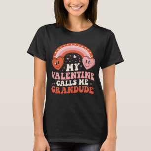 Camiseta Meu Valentim Favorito Me Chama de Vô Valentines