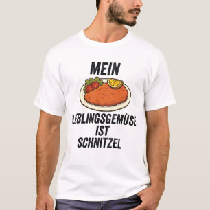 Camiseta Meu vegetal favorito Humor de comida alemã engraça