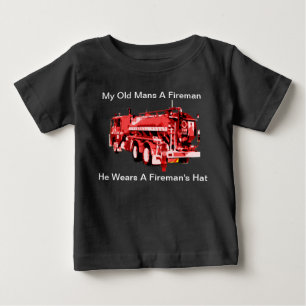Camiseta Meu velho é bombeiro,