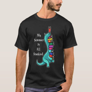Camiseta Meu Verão Está Tudo Gravado No Livro De Leitura Do