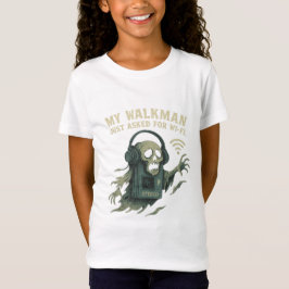 Camiseta Meu Walkman Pediu Wi-Fi Terror da Tecnologia Retrô
