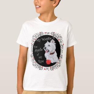Camiseta Meu Westie é a Maçã dos Meus Olhos