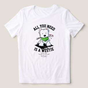Camiseta Meu Westie É KiniArt