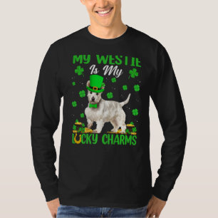 Camiseta Meu Westie É Minha Sorte De Charms Westie Rua De C