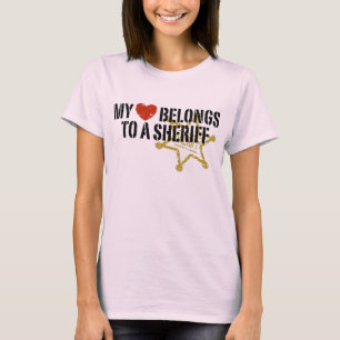 Camiseta Meu xerife do coração