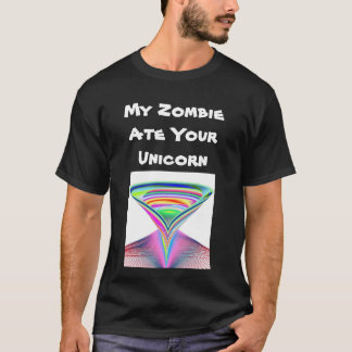 Camiseta Meu zombi comeu seu unicórnio