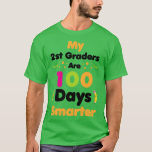Camiseta Meus 2ruas estão 100 Dias Mais Inteligentes Teac 1