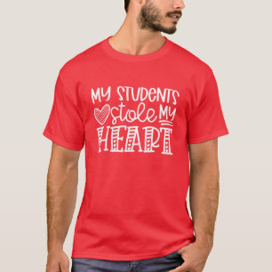 Camiseta Meus Alunos Roubaram Meu Coração Meus Alunos Sã