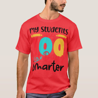 Camiseta Meus alunos são 100 dias mais inteligentes 100 dia