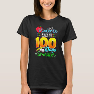 Camiseta Meus alunos são 100 dias mais inteligentes, engraç