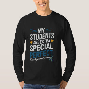 Camiseta Meus Alunos São Extra Especiais Conscientização so