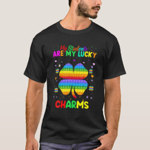 Camiseta Meus Alunos São Meu Sortudo Dia De Charmes Patric