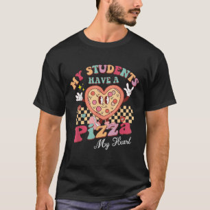Camiseta Meus Alunos Têm Uma Pizza Do Meu Professor De Cora
