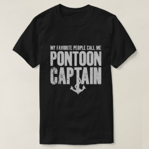 Camiseta Meus Amados Me Chamam de Capitão do Pontão