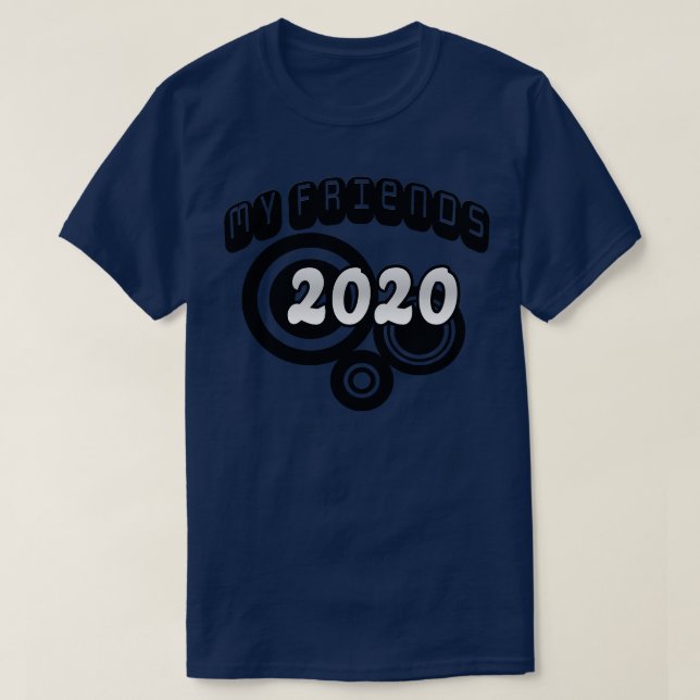 Camiseta Meus Amigos (Frente do Design)