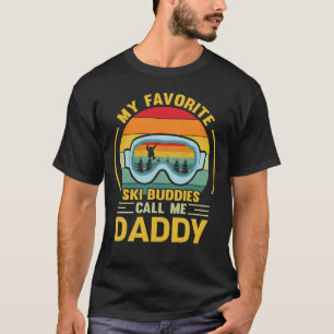 Camiseta Meus Amigos de Esqui Favoritos Me Chamam De Vintag