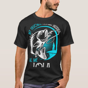 Camiseta Meus Amigos de Pesca Favoritos Me Chamam de Lola