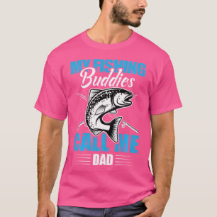 Camiseta Meus Amigos De Pesca Me Chamam De Pai