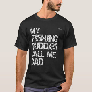 Camiseta Meus Amigos De Pesca Me Chamam De Pai